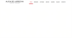 Desktop Screenshot of aliciadelarrocha.com